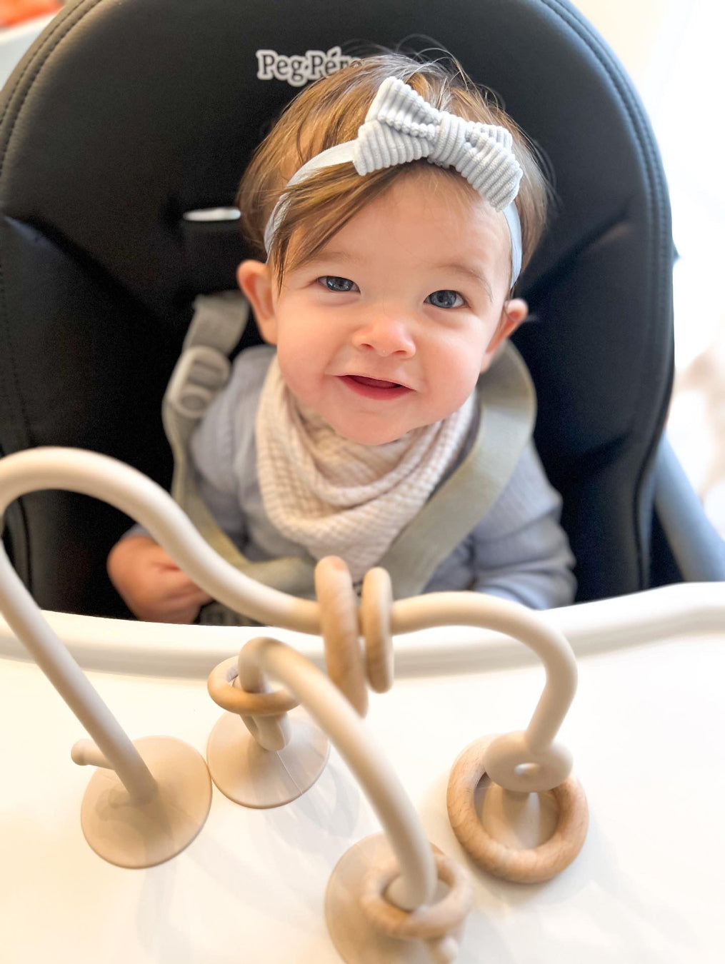 Fesselndes und beruhigendes Saugringspielzeug für Babys