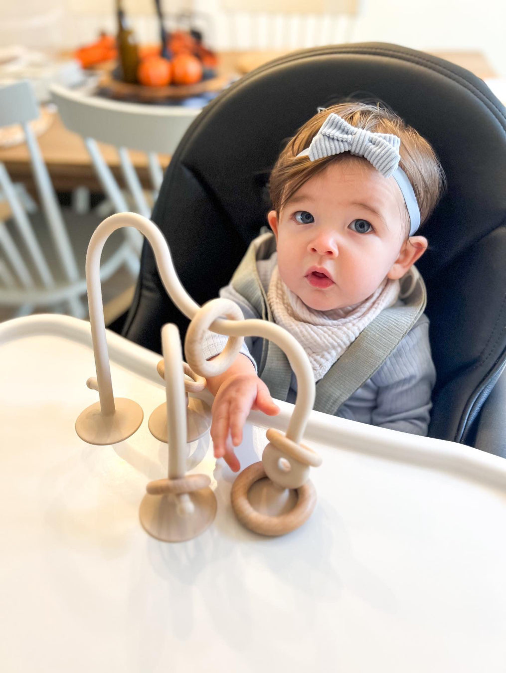 Fesselndes und beruhigendes Saugringspielzeug für Babys