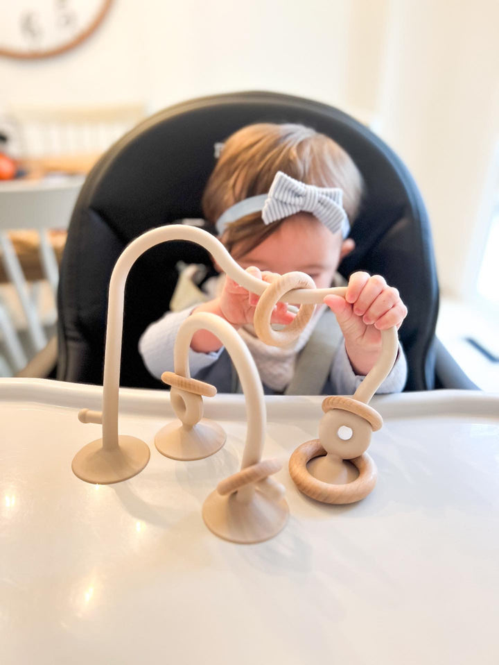 Fesselndes und beruhigendes Saugringspielzeug für Babys