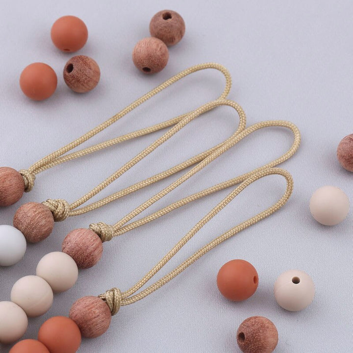 Personalisierte Baby-Schnullerklammern aus Silikon