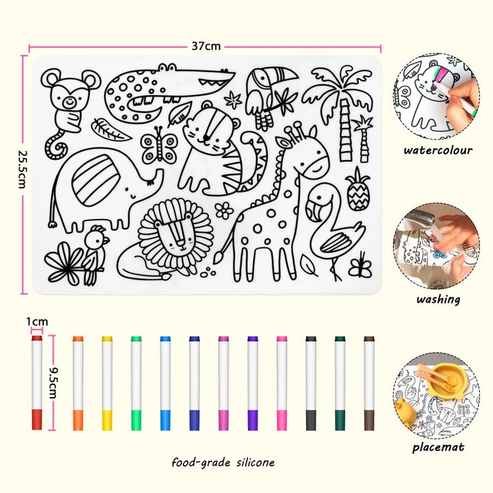 Drawing Silicone Mat Baby Stuff