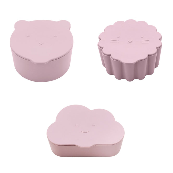 Silicone Snack Box Set (3 pcs)