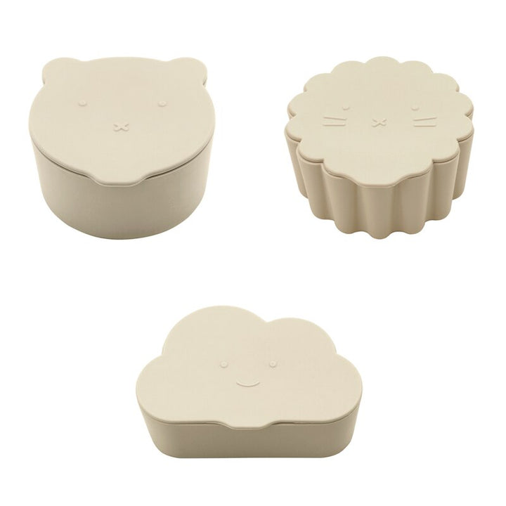 Silicone Snack Box Set (3 pcs)