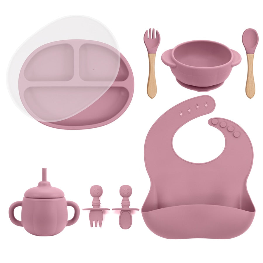 Baby-Led Weaning Supplies for Easy Mealtime - 9 Pieces