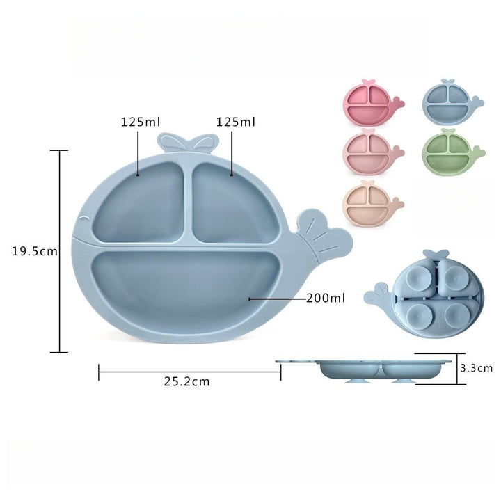 Baby Feeding Set Fish - 9 Pieces