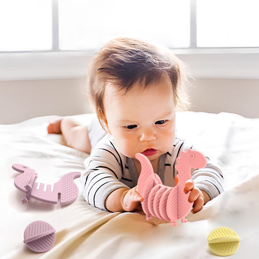 Dinosaur Stacking Teether & Toy