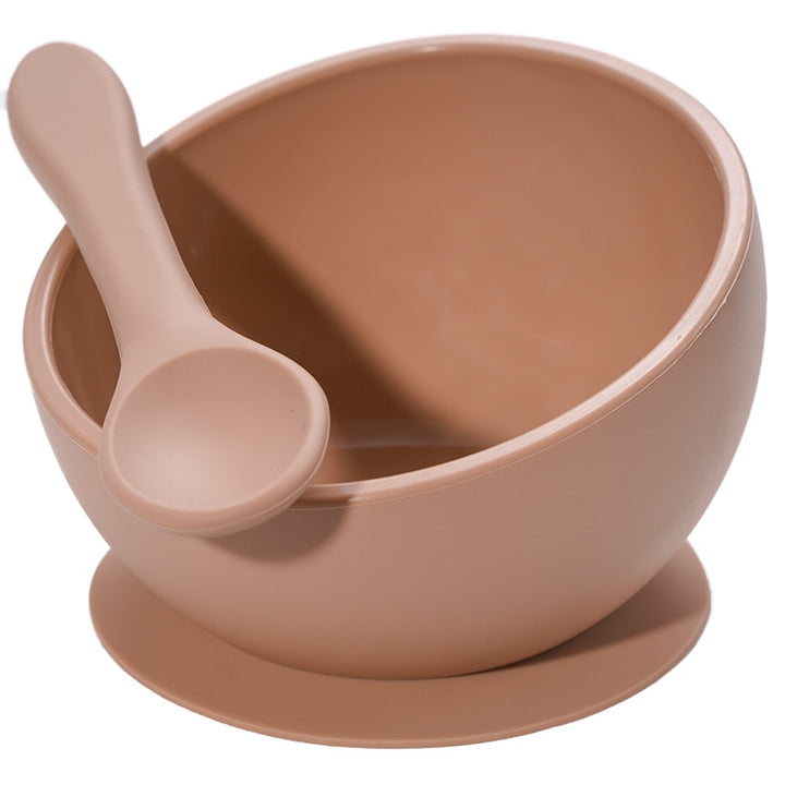 Silcione Bowl + Spoon Set