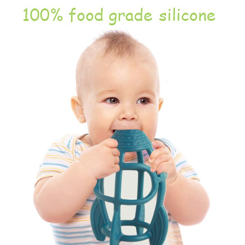 Silicone Teether Toy Airplane