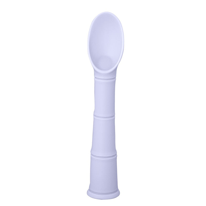 Silicone Feeding Spoon with Suction