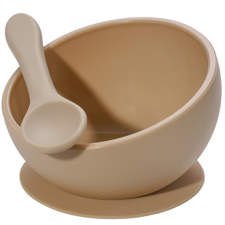 Silcione Bowl + Spoon Set