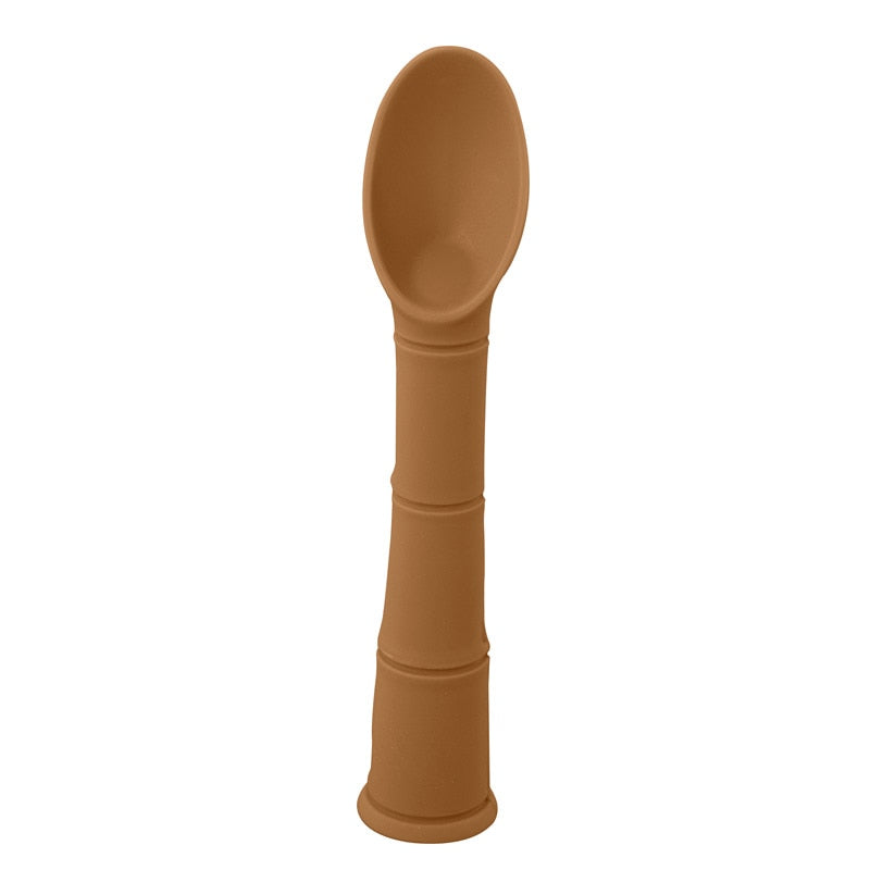 Silicone Feeding Spoon with Suction