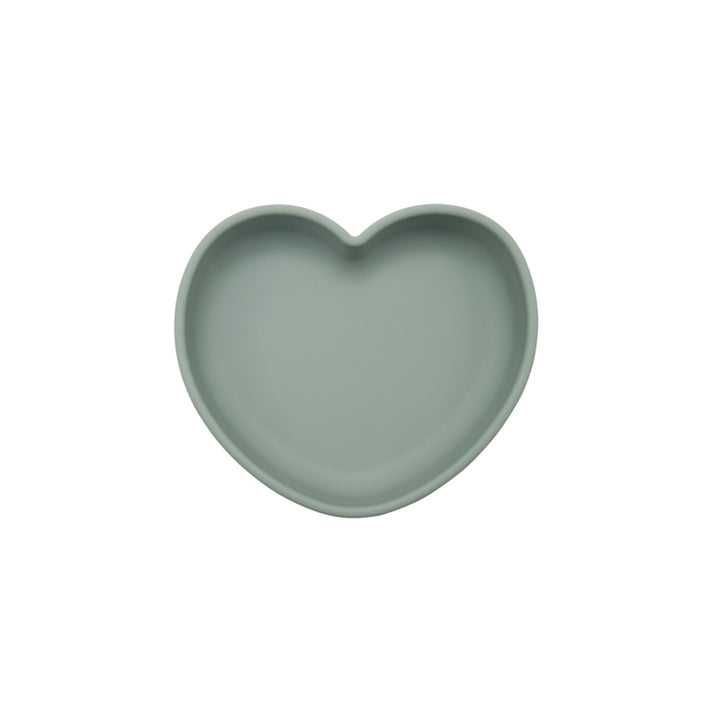 Silicone Suction Plate Heart