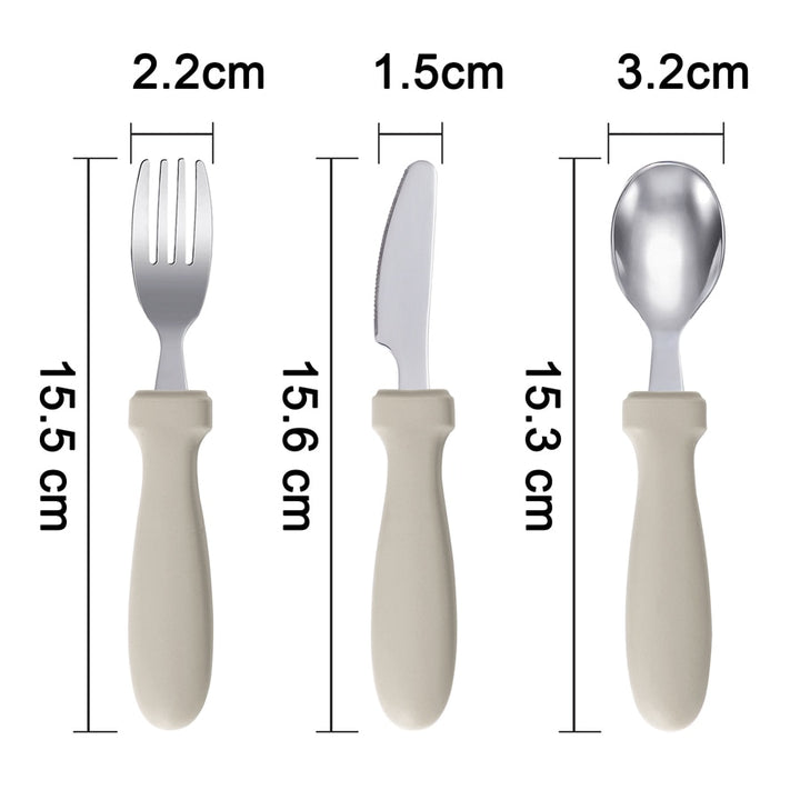 Personalized Stainless Steel Children's Tableware