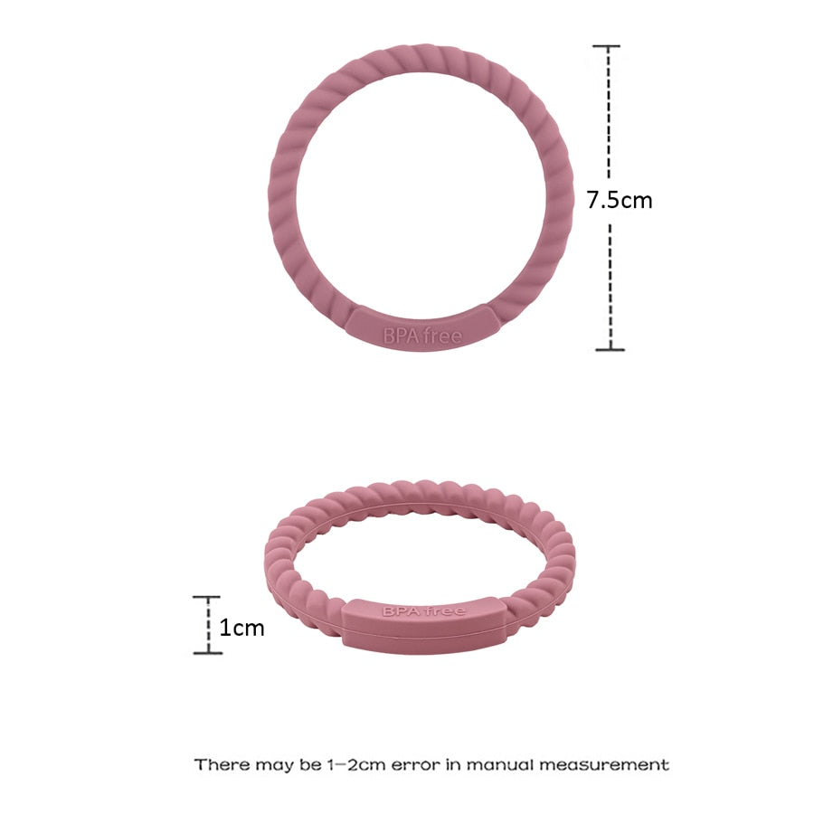 Beißring-Silikonarmband