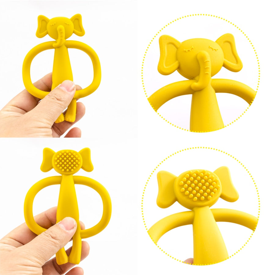 Silcione Elephant Teether