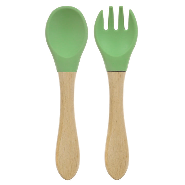 Personalized Beechwood Spoon & Fork