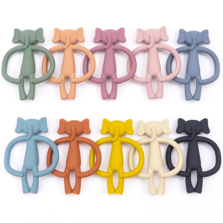 Silcione Elephant Teether