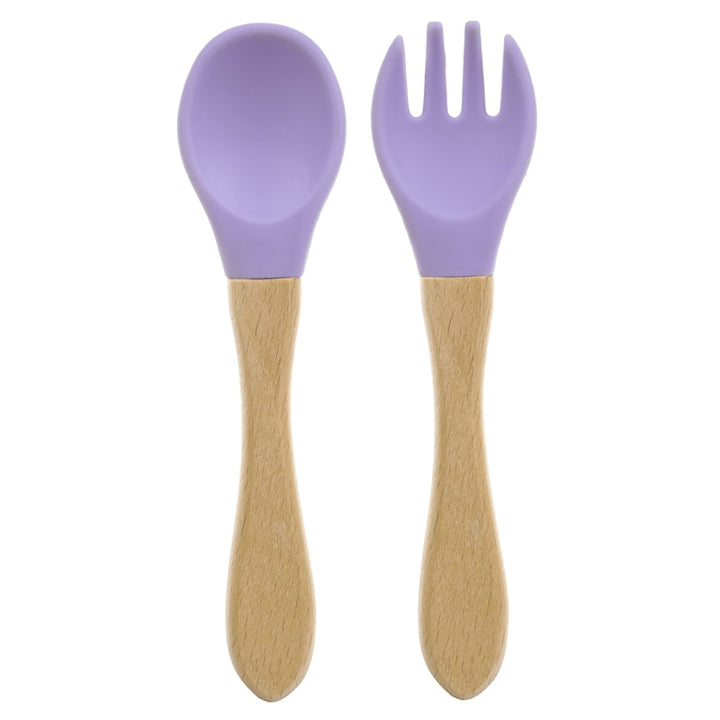 Personalized Beechwood Spoon & Fork