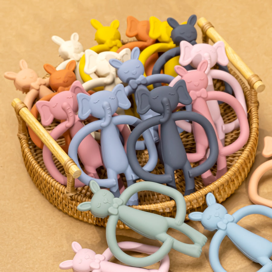 Silcione Elephant Teether