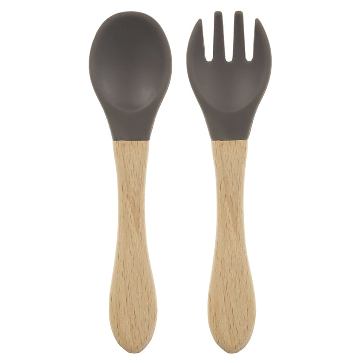 Personalized Beechwood Spoon & Fork