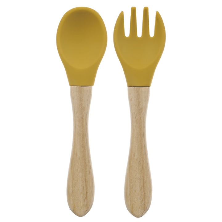 Personalized Beechwood Spoon & Fork